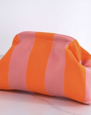 táska puder-narancs 27-19cm